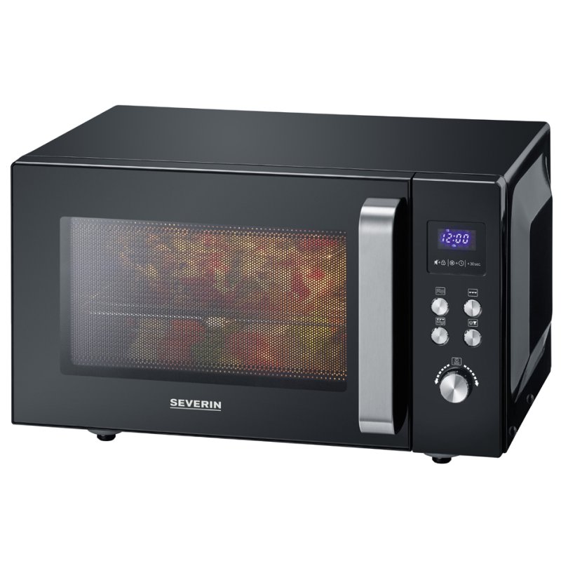 SEVERIN four à micro-ondes MW 7763, fond céramique, fonction gril, 900 watts